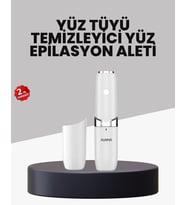 LED Işıklı Yüz Epilasyon Aleti Hassas ve Ağrısız Tüy Alma