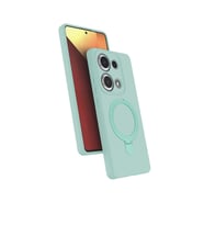 Xiaomi Redmi Note 13 Pro 4G Regal Magsafe Standlı Kapak - Su Yeşili