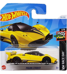Hot Wheels - Pagani Zonda R - Sarı (1/64) HTD82