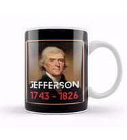 Jefferson Retro Rainbow Style Kupa Bardak Porselen