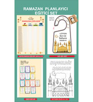 Ramazan Planlayıcı Eğitici Set Çocuklara Özel Dua Etkinlik