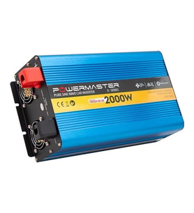 Powermaster PWR-2000 12 Volt 2000 Watt Pure Sinüs Wave İnverter