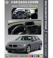 Bmw F30 (2013-2019) Torpido Örtüsü Ön Göğüs Koruma Torpido Koruma Araca Özel Kaymaz Kolay Montaj