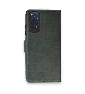 Xiaomi Redmi Note 11 Pro Kılıf Trend S Plus Kapaklı Kılıf - Yeşil