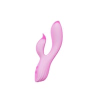 Pembe Tilki Çift Uyarımlı Silikon Rabbit Vibratör