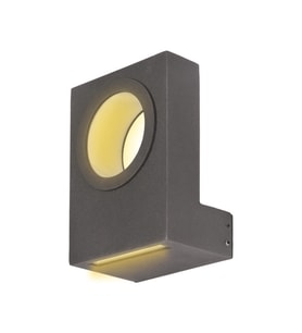 AVONNI BAP-68242-BSY Siyah Boyalı Dış Mekan Aydınlatma LED Alüminyum Profil Pleksi 15x5cm