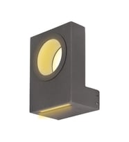 AVONNI BAP-68242-BSY Siyah Boyalı Dış Mekan Aydınlatma LED Alüminyum Profil Pleksi 15x5cm