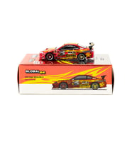 Tarmac Works 1/64 HKS Hiper Silvia RS-2 Chrome Red - Tokyo Auto