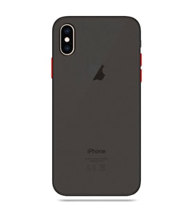 Apple iPhone XS Max Transparent Slim Case Siyah