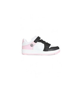 Kidessa 1608 Anatomik Tabanlı Unisex Çocuk ve Genç Sneakers Ayakkabı (Siyah-Pembe)
