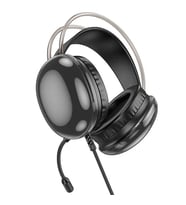 HOCO W109 Plus Rich USB7.1 Gaming Kulaküstü Kulaklık (Siyah)