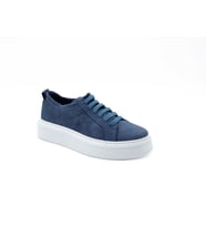 FreeFoot 221150 Açık Mavi Nubuk Kadın Sneaker