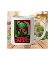 Bobba Fett Bounty Hunter Star Wars Iki Tarafı Baskılı Kupa Bardak