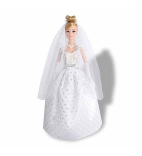 3381 NessiWorld-RST-SIS-Gelinlikli Manken Bebek 29 cm