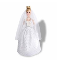 3381 NessiWorld-RST-SIS-Gelinlikli Manken Bebek 29 cm