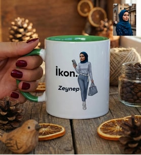 Kişiye Özel Karikatürlü İkon Kupa Bardak Doğum Günü Hediyesi