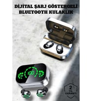 Bluetooth Kulaklık Çift Telefon Desteği ve Suya Dayanıklı Powerbankli