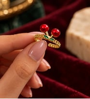 Kiraz Model Ayarlanabilir Yüzük