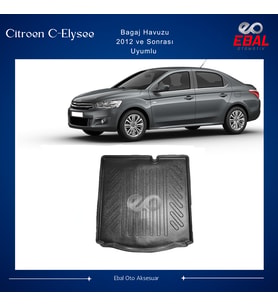 Citroen C-Elysee 2012 ve Sonrası Bagaj Havuzu