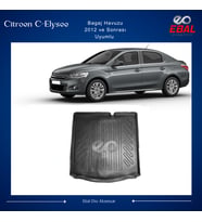 Citroen C-Elysee 2012 ve Sonrası Bagaj Havuzu