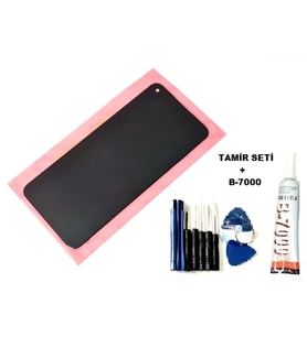 Tkgz Oppo A52 Uyumlu Lcd Ekran Dokunmatik + B-7000 + Tamir Seti