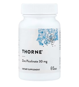 Thorne (Ösg Özel Sporcu Gıdaları) Zinc Picolinate,30mg, 60 Capsules.Orj USA.