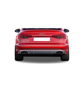 Audi A4 B9   2016-2019  Uyumlu S4 Plastik Difüzör