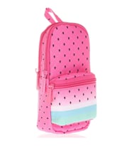 Kaukko Kalem Çantası Layer Junior Bag Watermelon Üç Bölmeli Kalem Çantası (Karışık)