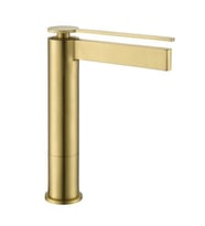 FONTANA YÜKSEK LAVABO BATARYASI (FIRÇALANMIŞ ALTIN) FJ-6022