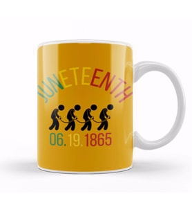 Juneteenth Juneteenth 2021 Kupa Bardak Porselen