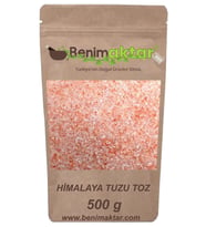 BenimAktar Gerçek Himalaya Tuzu Toz 500 Gr
