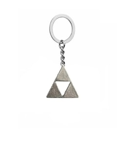 The Legend of Zelda Triforce Üçgen Anahtarlık  Oyun Temalı Unisex Aksesuar