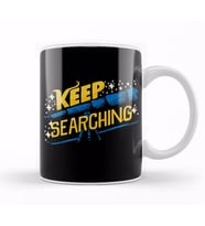 Keep Searching Cute Science Telescope Astronomy Kupa Bardak Porselen