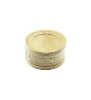 YUVARLAK= ÇAP: 9.7CM 6PCS BAMBU - AHŞAP ÇAY TABAK (5343)