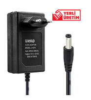 Weko 7.5 Volt 2 Amper 5.5 2.5 Uçlu Yerli Üretim Priz Tipi Adaptör 7.5V-2A