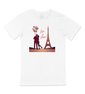 Love In Paris Tişört