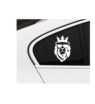 Aslan Araba Sticker Etiket Yapıştırması 19CM md5