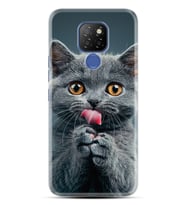 GM9 Pro Kılıf HD Resim Baskılı Komik Kedi StKd -008