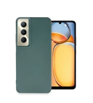 Realme C65 Kılıf Petro Silikon - Koyu Yeşil