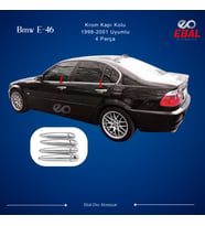 BMW 3 seri E46 Krom Kapı Kolu 4 Kapı 1998-2001 P. Çelik