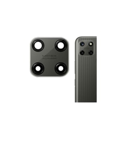 Realme C25Y İle Uyumlu Kamera Camı Siyah