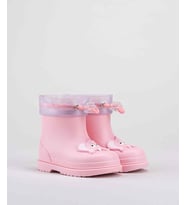 Igor CC332 Bimbi Elefante Borreguito Kürklü Yağmur Çizmesi Pembe