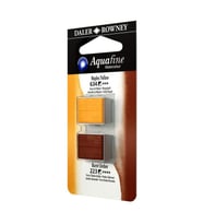 Daler Rowney Aquafine 1/2 Tablet Suluboya 2'li Set NAPLES YELLOW/BURNT UMBER 