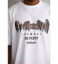 Erkek Baskılı T-Shirt Kısa Kol Bisiklet Yaka Regular Fit Rahat Kalıp Günlük Tişört - Beyaz