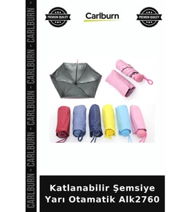 Özel Üretim Yağmurluk Aksesuar Pratik Taşınabilir Günlük Katlanabilir Şemsiye Yarı Otamatik Alk2760