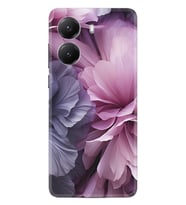 Xiaomi Poco X7 Pro Kılıf Boutique Baskılı Resimli Çiçek Mor Pcode -028