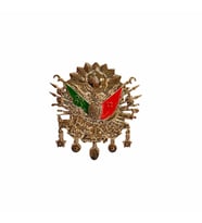 Osmanlı tuğra vidalı  küçük gold / YACIY05