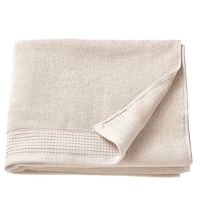 VINARN açık gri-bej 70x140 cm banyo havlusu