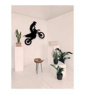 Artist Motosiktlet1 Tablo Ahşap Mdf Lazer Kesim