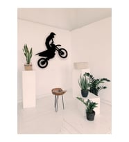 Artist Motosiktlet1 Tablo Ahşap Mdf Lazer Kesim